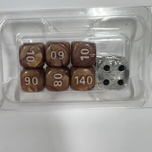 Pokémon Prismatic‎ Evolutions Dice Ex Glitter Metallic